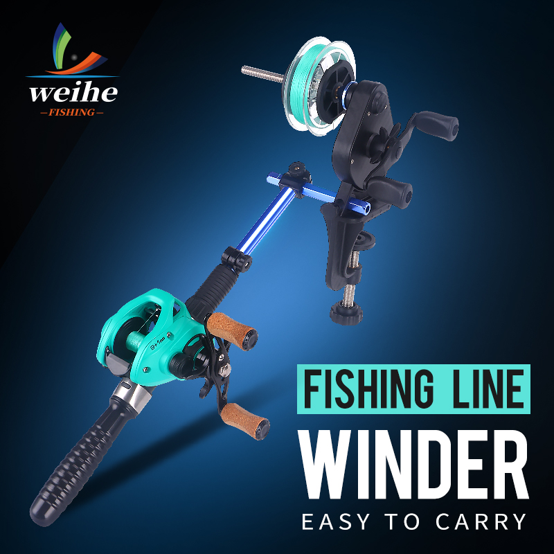 Fishing Line Winder - WEIHE 1 Stück Doppelspulen-Schnurwickler für Angelrollen