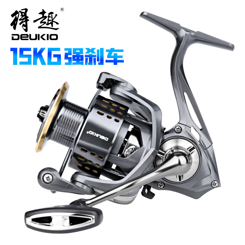Ice Fishing Line - Spulenlose Spinnrolle mit 15 kg maximaler